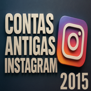 Contas INSTAGRAM Antiga 2015