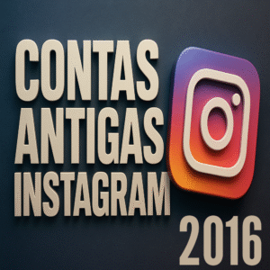 Contas INSTAGRAM Antiga 2016