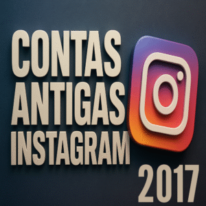 Contas INSTAGRAM Antiga 2017