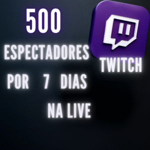 500 Espectadores Por 7 Dias  Twitch