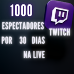 500 Espectadores Por 30 Dias  Twitch