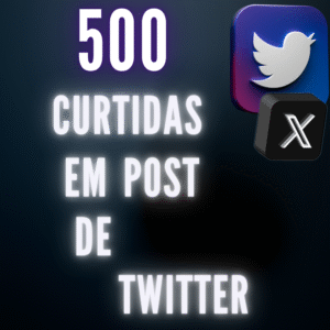 500 Curtidas Em TWITTER