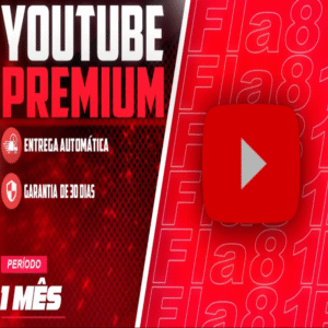 Conta do YouTube Premium por 1 Mes
