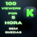 100 Espectadores por 5 Horas KICK