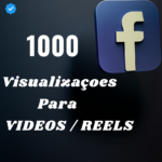 1000 Visualizaçoes Videos e Reels