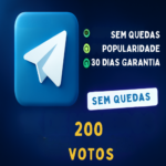 200 Votos Telegram