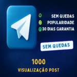 1000 Visualização Em Post