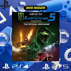 Monster Energy Supercross - The Official Videogame 5 PS4/PS5
