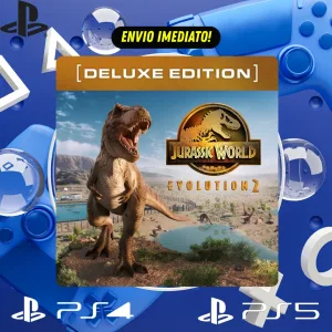 Jurassic World Evolution 2: Edição Deluxe PS4/PS5