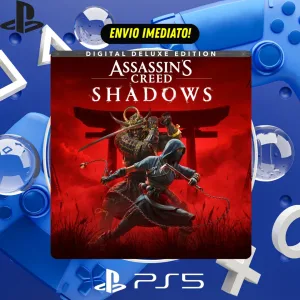 Assassin's Creed Shadows – Edição Deluxe Digital PS5