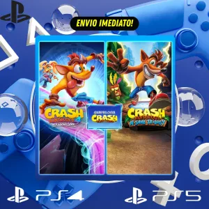 Crash Bandicoot™ - Pacote Quadrilogia PS4/PS5