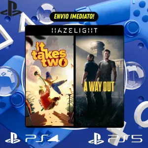 A WAY OUT + IT TAKES TWO PS4/PS5
