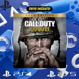 CALL OF DUTY WW2 EDIÇÃO OURO PS4/PS5