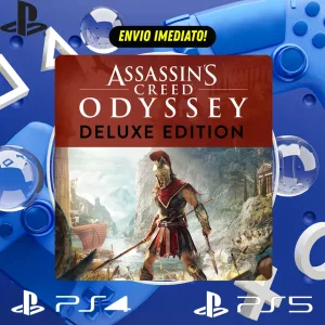 Assassin's Creed Odyssey - Edição Deluxe PS4/PS5
