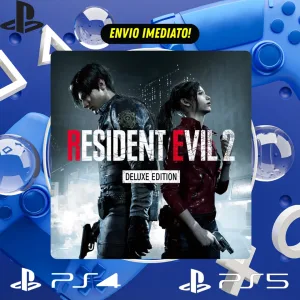 RESIDENT EVIL 2 DELUXE EDITON PS4/PS5