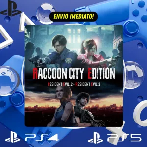 RESIDENT EVIL 2+3 REMAKE PS4/PS5