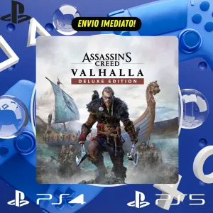 ASSASSINS CREED VALHALLA DELUXE EDITION PS4/PS5