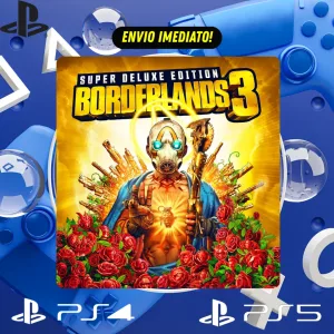 Borderlands 3 - Edição Superdeluxe PS4/PS5