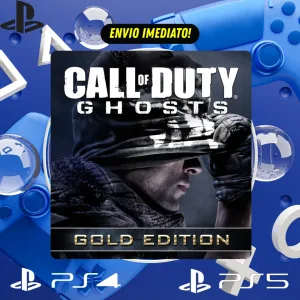 CALL OF DUTY GHOST EDIÇÃO OURO PS4/PS5