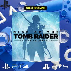 Rise of the Tomb Raider: Comemoração de 20 anos PS4/PS5