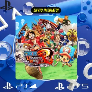Edição Deluxe de ONE PIECE: Unlimited World Red PS4/PS5