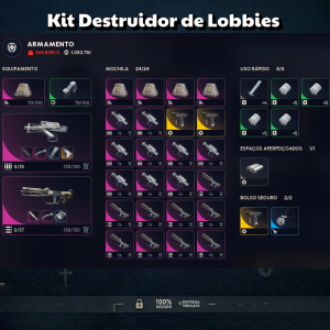 KIT PVP Destruidor de Lobbies