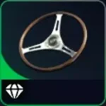 x1 Vintage Steering Wheel