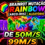 BRAINROT MUTAÇÃO RAINBOW DE 50M/S A 99M/S