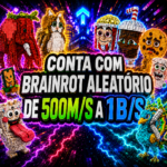 CONTA COM 1 BRAINROT ALEATÓRIO DE 500M/S A 1B/S