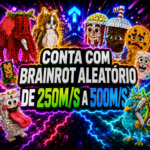 CONTA COM 1 BRAINROT ALEATÓRIO DE 250M/S A 500M/S